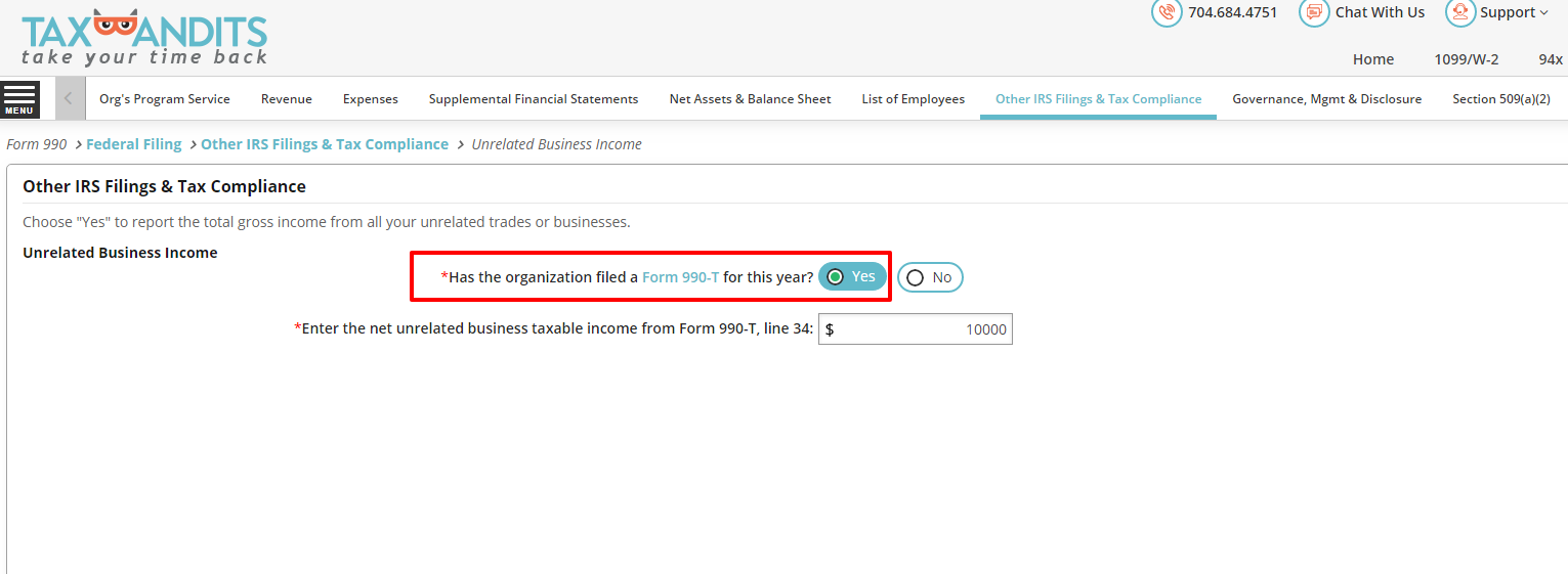 Steps to file UBI with TaxBandits