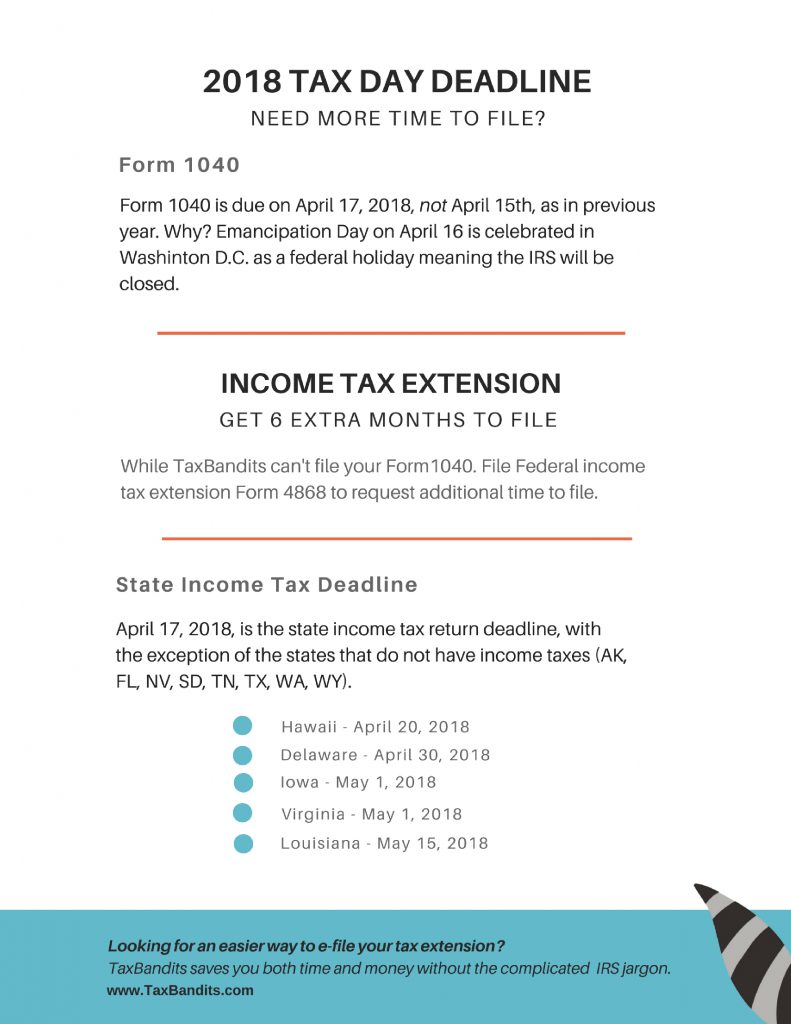 Beat The April 17 Tax Deadline