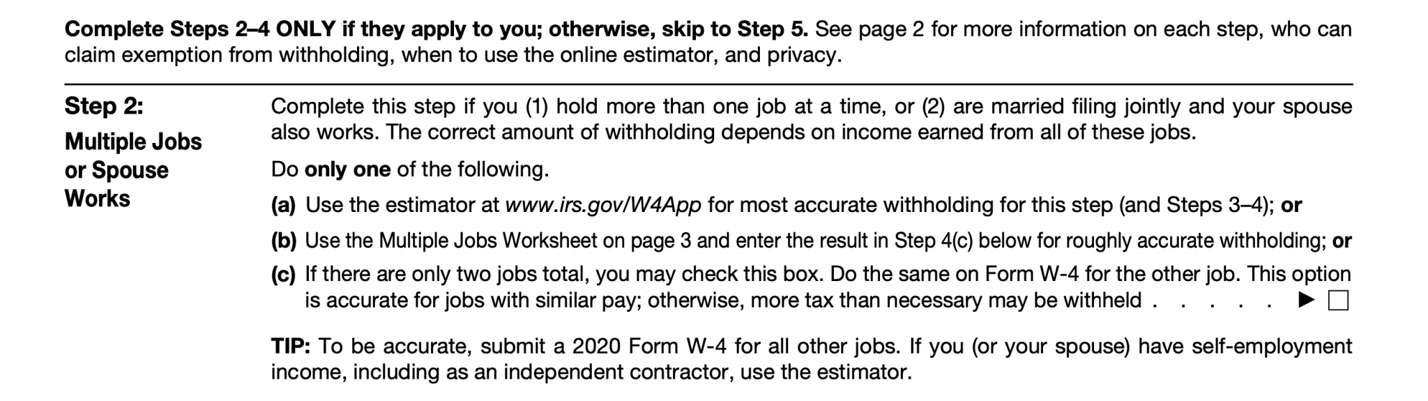 The 2020 W4 Form...What You Need To Know Blog TaxBandits