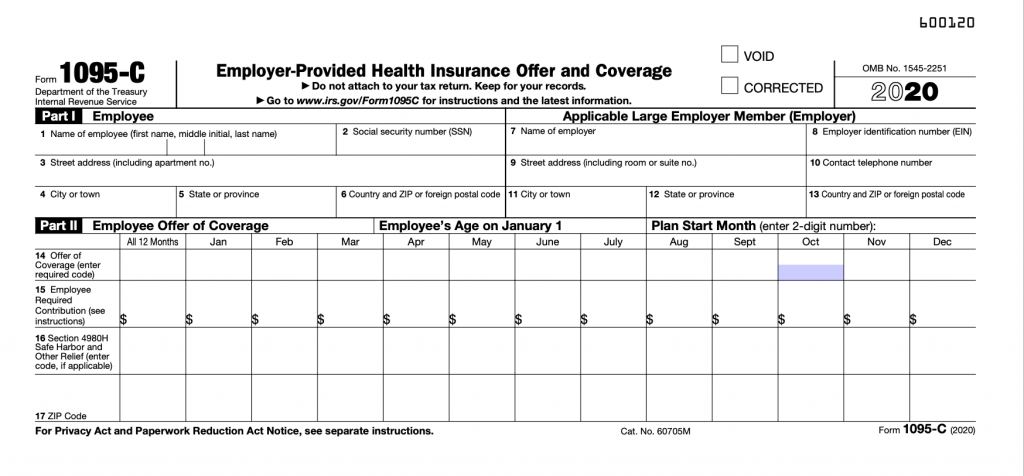 The Instructions For Forms 1094 C And 1095 C Blog Taxbandits