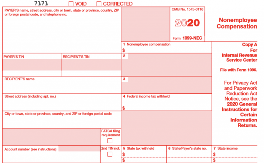 Form 1099-NEC vs. 1099-MISC for Tax Year 2020 | Blog - TaxBandits