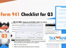 Form 941 for Q3 2021