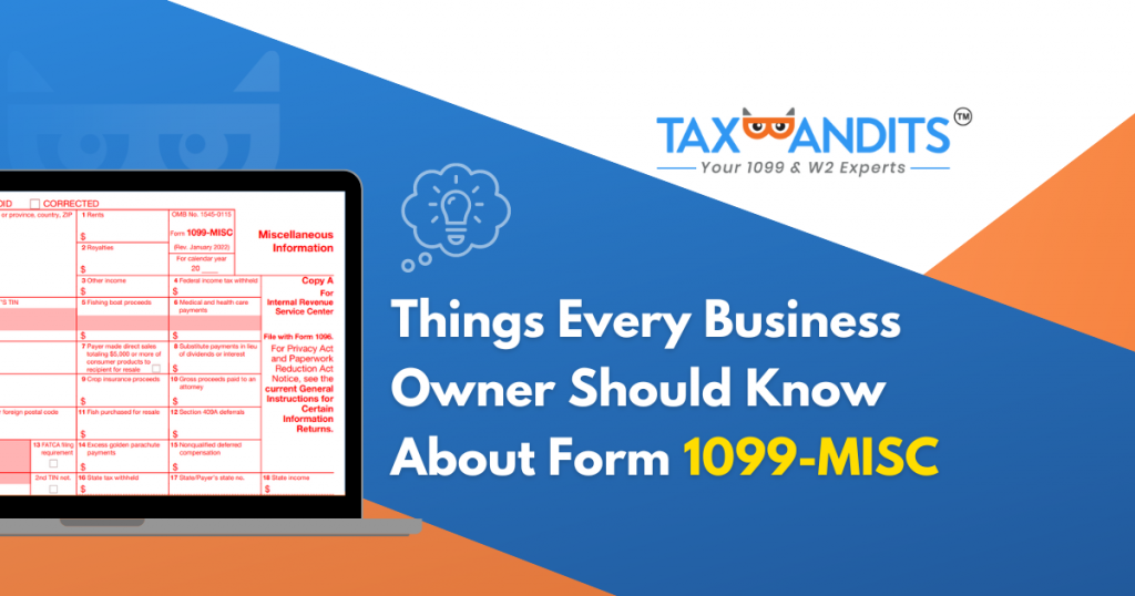 Things business owners should know about Form 1099-MISC