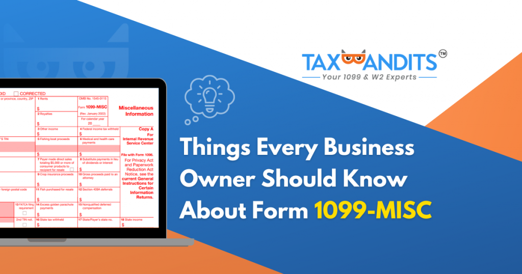 Things Every Business Owner Should Know About Form 1099MISC Blog