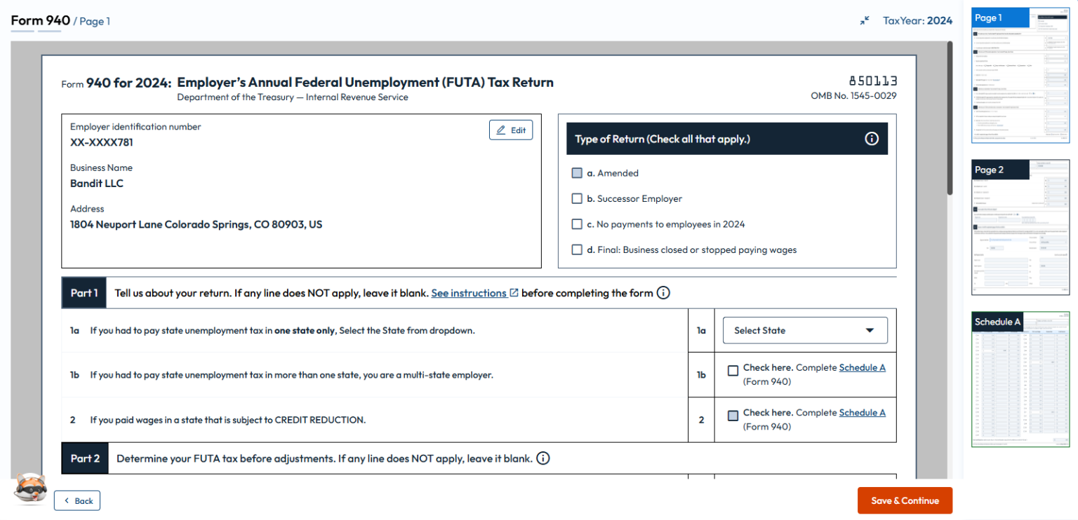 A Step-By-Step Guide to Completing Form 940 with TaxBandits | Blog ...
