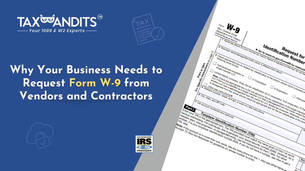 Why Your Business Needs To Request Form W 9 From Vendors And