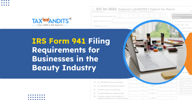 941 filing requirements for businesses in the beauty industry