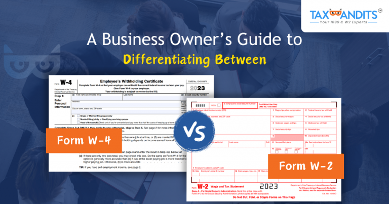 differences between IRS forms w-2 and w-4