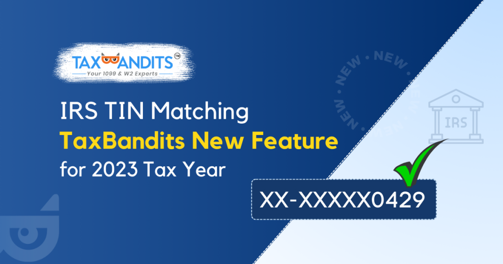 IRS TIN Matching for Tax Year 2023