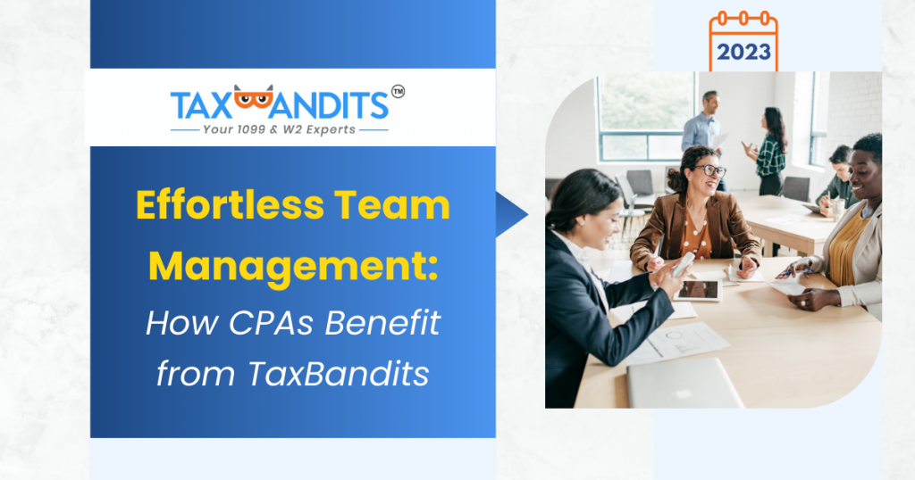 TaxBandits team management