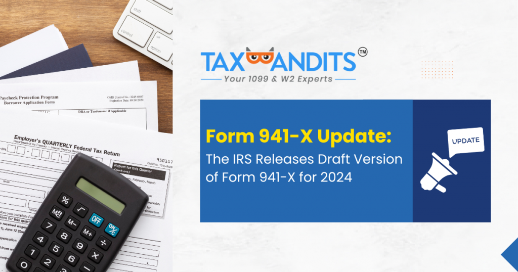 IRS Form 941-X draft for 2024