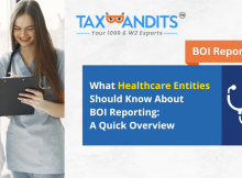 BOIR for healthcare entities