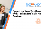 TaxBandits Bulk filing