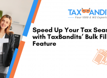 TaxBandits Bulk filing