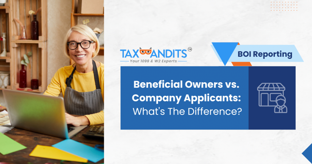 Difference between a beneficial owner and company applicant