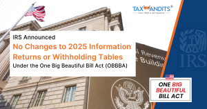 IRS announces 2025 information returns