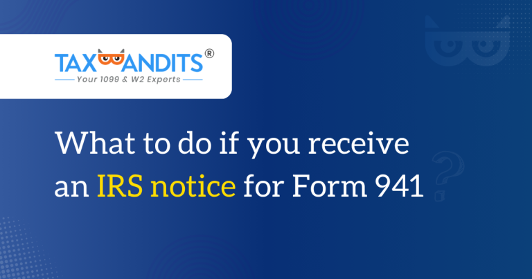 How to handle Form 941 notices