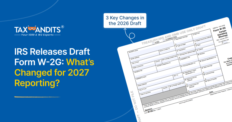 IRS Releases Draft Form W-2G