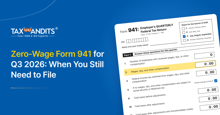 Form 941 zero reporting